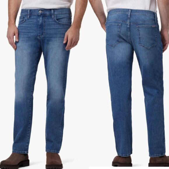 Joe's Jeans Men 31x34 Blue Wash The Classic Straight Leg Denim Jeans - Picture 1 of 9